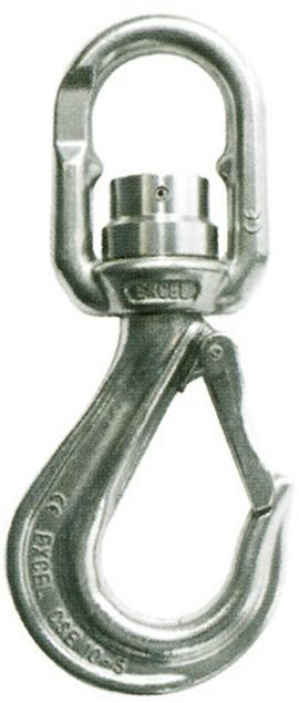 Ganci Girevoli In Acciaio Inox MEETOOT Rotazione 360° | 10 Pezzi Argento | Per Girandole, Lanterne E Mangiatoie